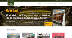 Desktop Screenshot of futboldelibro.com